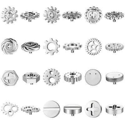 16G Stainless Steel Micro Dermal Anchor Skin Piercing Accessories Top with Base