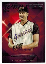 RANDY JOHNSON 2015 Topps Update RARITIES Insert #R-13 Arizona Diamondbacks