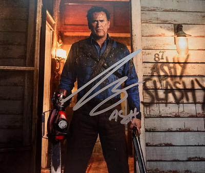 #ad #ad BRUCE CAMPBELL Signed 8x10quot; EVIL DEAD: ASH Original Authentic Autograph w COA $100.00