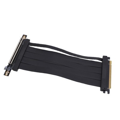 PCIe 5.0 X16 Extension Cable 90° Connector 128Gbps High Speed Adapter Riser SET