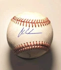 Autographed Baseball game used CHARLIE CONDON Colorado Rockies