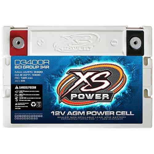 XS Power D3400R DSeries AGM Battery Reversed Terminals eBay
