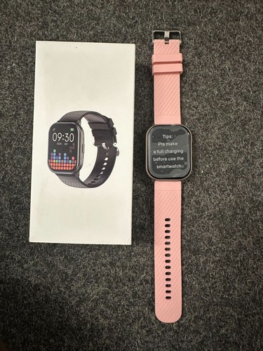 2" Smartwatch Damen mit Telefonfunktion Sprachassistent Schrittzähler Fitnessuhr