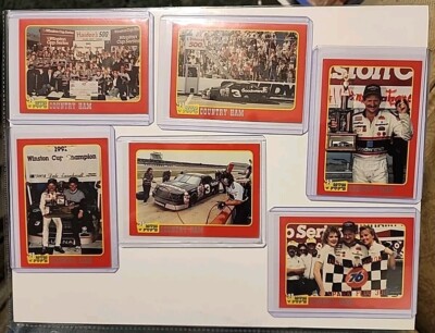 DALE EARNHARDT*MOM&POPS*COUNTRY HAM*SERIES TWO COMPLETE SET*1992*VG COND*NASCAR*