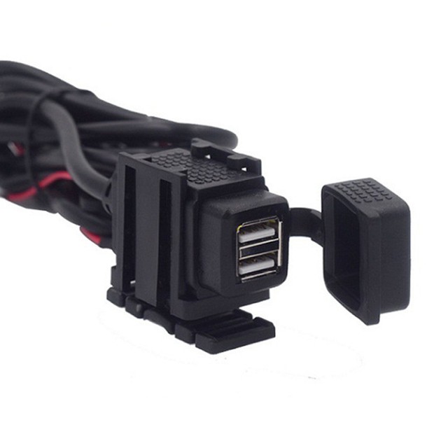 Phone Holder USB Charger For Harley Davidson Sportster Softail Dyna