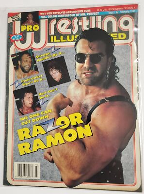 PRO WRESTLING ILLUSTRATED - RAZOR RAMON - FEB. 1993 | eBay
