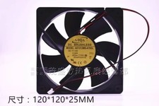 ADDA AD1212MS-A70GL 12025 DC12V 0.34A 12CM 2-Pin Silent Cooling Fan