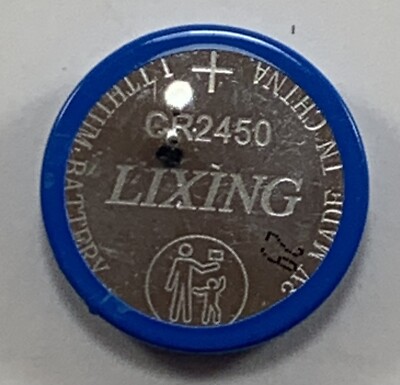 Lot of 2 New LIXING Brand CR2450 Lithium 3V Battery