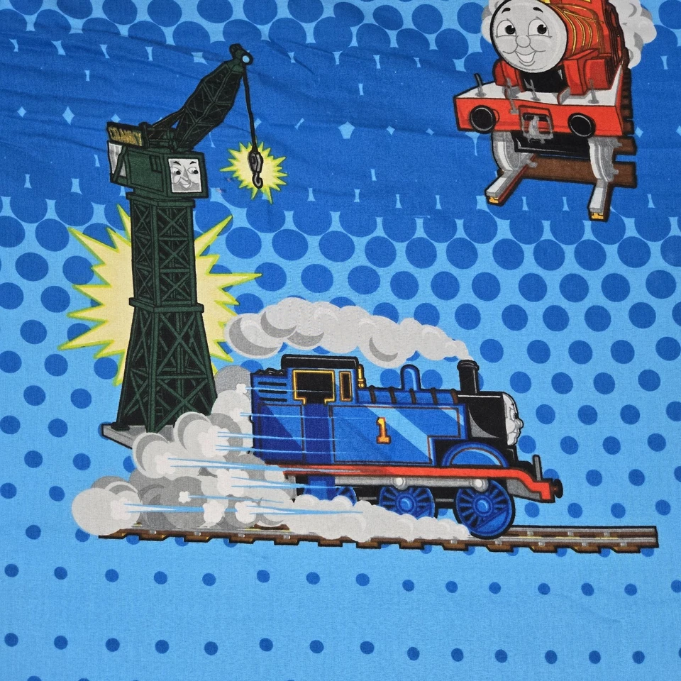 Thomas & Friends Twin плоский лист синий детский бак двигателя 64 «x 90» поезда Gullane - Изображение 2 из 4