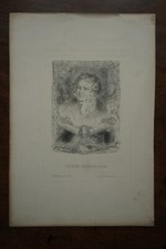 GUILBERT DE PIXERECOURT (1773-1844) PORTRAIT ENGRAVING 19th century, born in NANCY