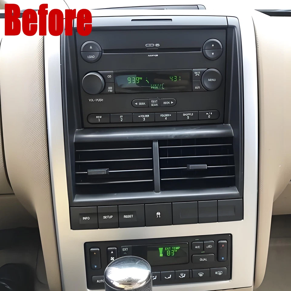 Rádio estéreo automotivo GPS DSP Carplay 7" para Mercury Mountaineer 2007-2010 Android 13 - Imagem 2 de 4