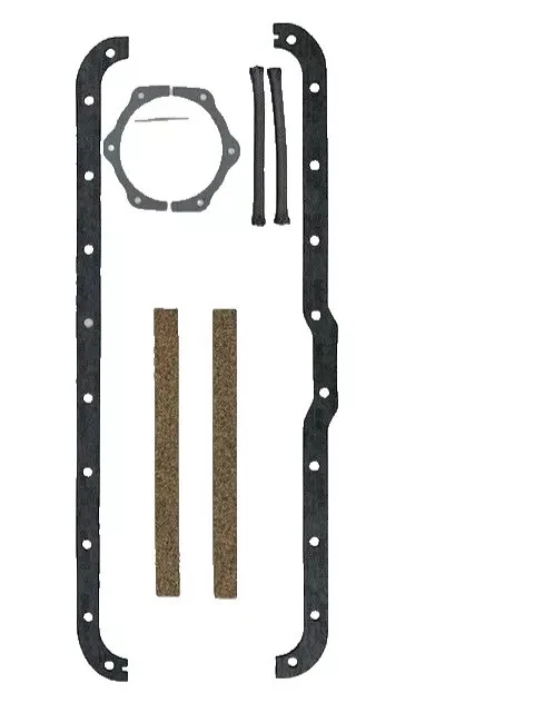 Dodge Deluxe 1934-1941 sello principal trasero y paquete de junta de goma para cárter de aceite del motor Foto 4 de 4