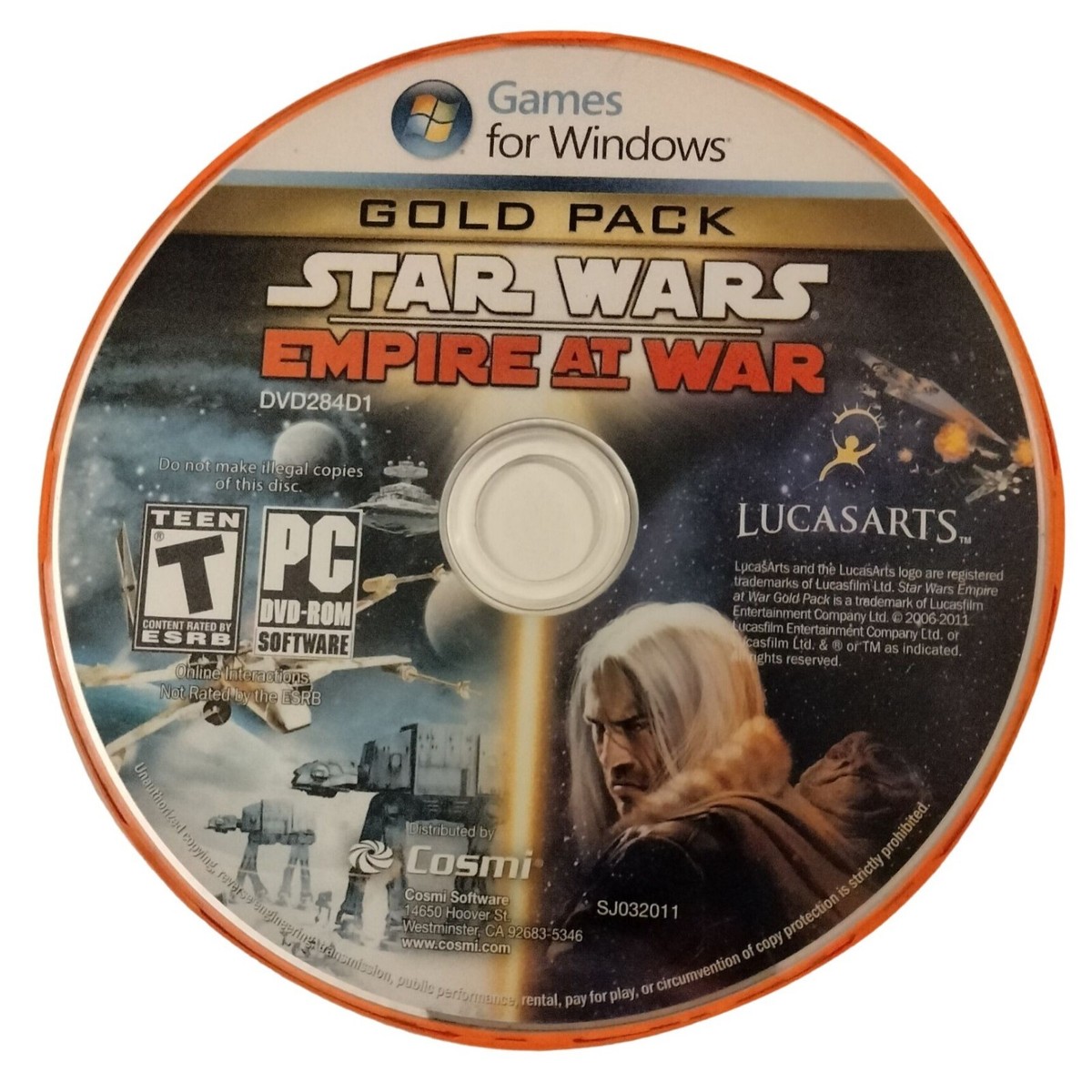 Star Wars Empire at War 日本語版 Windows DVD Star Wars Empire At War Gold Pack PC DVD ROM Software Games For