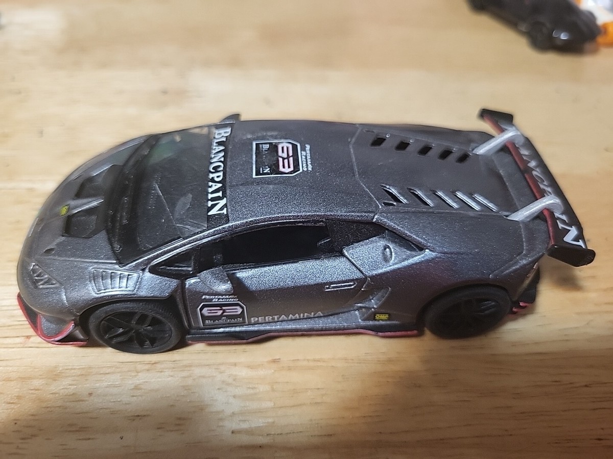 LAMBORGHINI HURACAN LP620-2 GREY 1:32 SCALE KINSMART OPENING DOORS