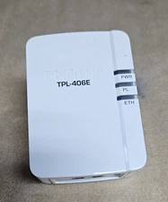 Trendnet TPL-406E /A Power line Ethernet Adapter (comes with Ethernet cord)