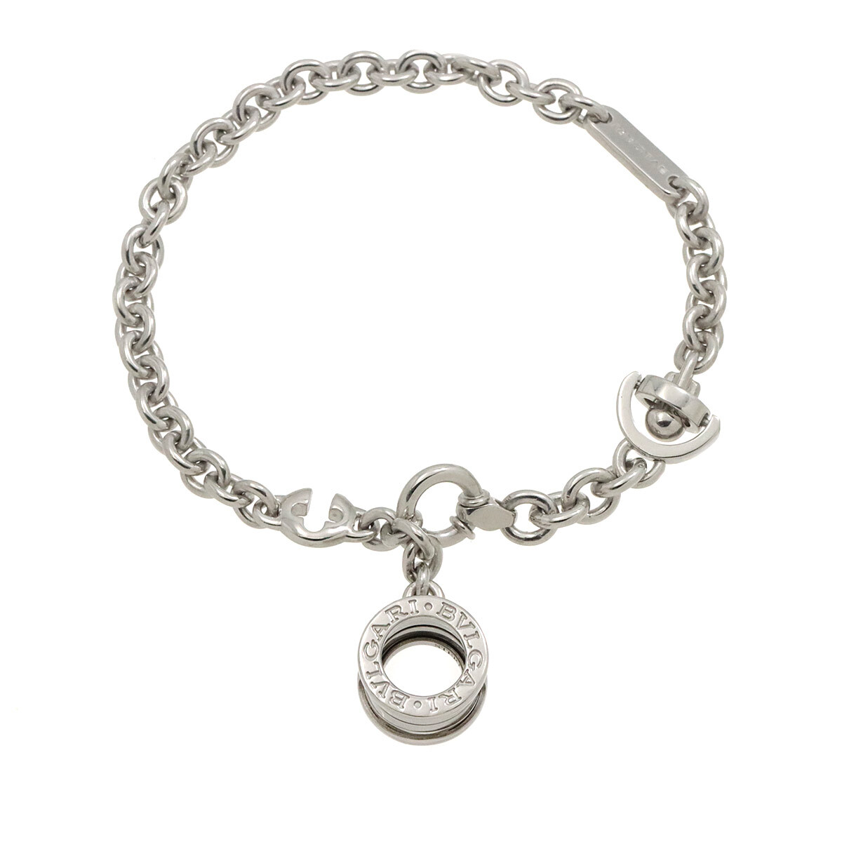 BVLGARI B-ZERO1 Charm Key Holder Silver 925 90254256 | eBay