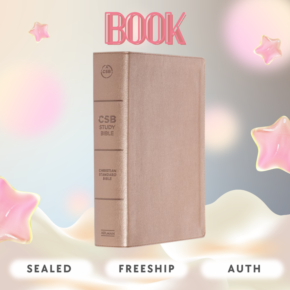 CSB Study Bible, Rose Leather, Indexed | 9781087782584 | SEALED | FREESHIP