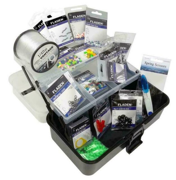 Fladen Assorted Shore Boat Sea Fishing Fully Loaded Terminal Tackle Box