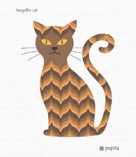 Bargello Cat Needlepoint Kit or Canvas