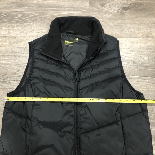 Xersion Packable Sleeveless Puffer Vest Jacket Women Size Large Nylon Black - Picture 7 of 8