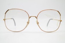 Vintage Glasses Neostyle ACADEMIC 75 Bronze Red Black Oval Glasses Frame