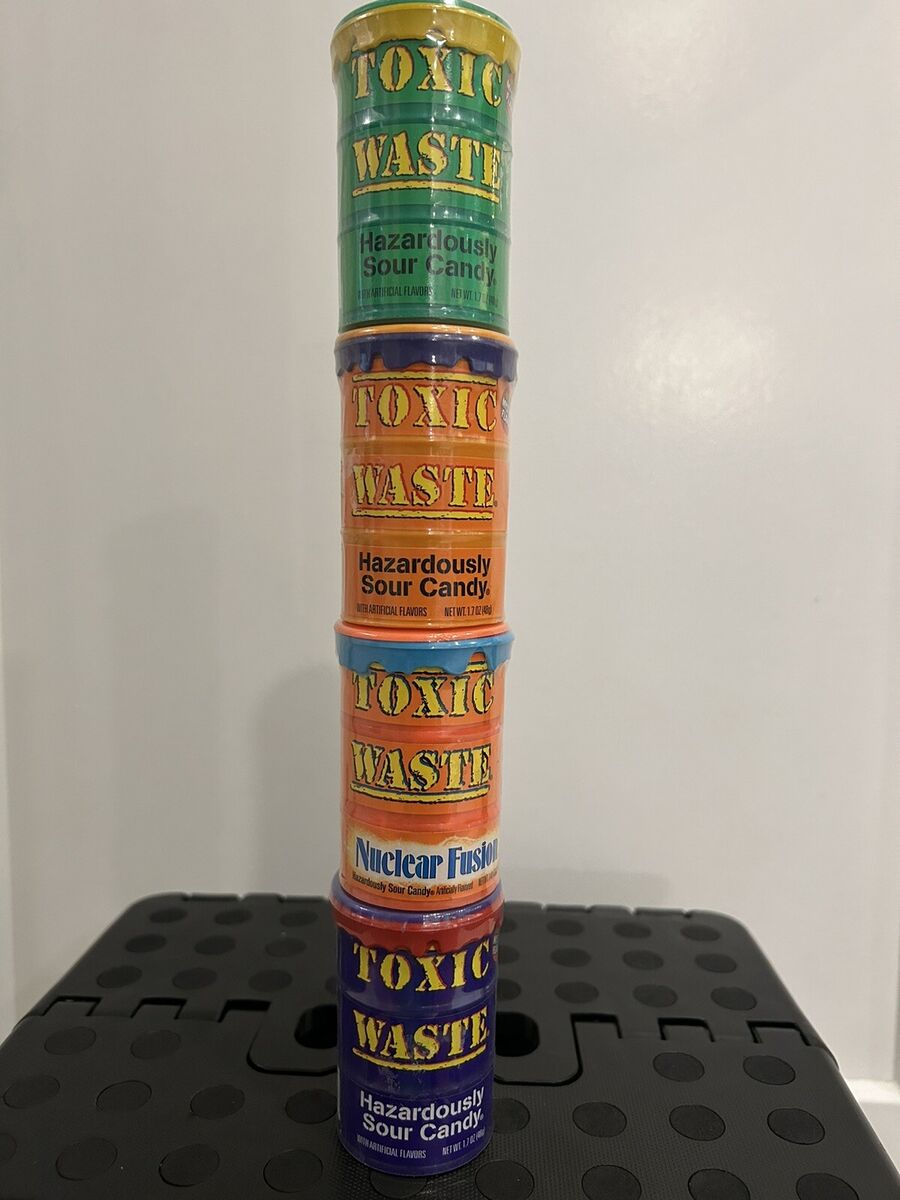 TOXIC WASTE | 3-Pack Toxic Waste Special Edition Drums of Assorted Sour  Candy - 5 Flavors and 1 NEW Mystery Flavor (1.7 oz)