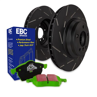 EBC Brakes S2KF1345 S2 Kits Greenstuff 2000 and USR Rotors