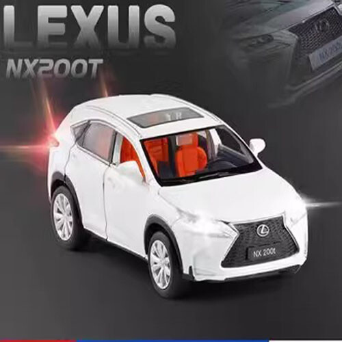 1:32 Lexus NX200T RX350 LX570 SUV Model Car Toy Diecast Vehicle Collection Gifts - Picture 10 of 14