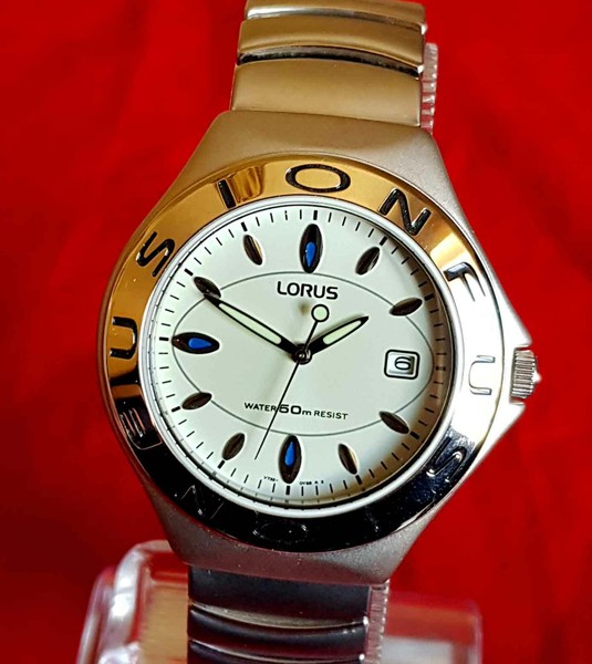 RELOJ LORUS FUSION, VINTAGE, NOS (new old stock)