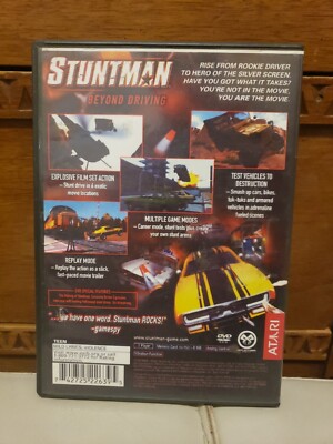 Sony Playstation 2 PS2 Stuntman Creators Of Driver Atari Video