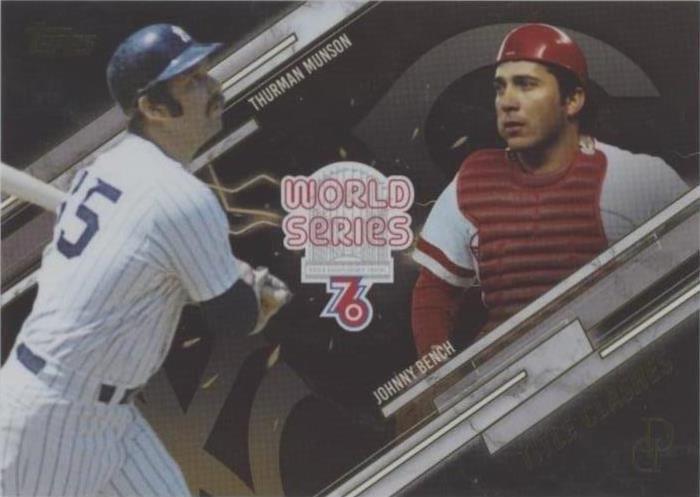 2024 Topps Dynamic Duals - Johnny Bench Thurman Munson #TC-4 - 1 of 1