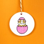 Easter Guinea Pig Ceramic Bauble  7cm Cute Cavy Ornament Christmas Tree Ornament