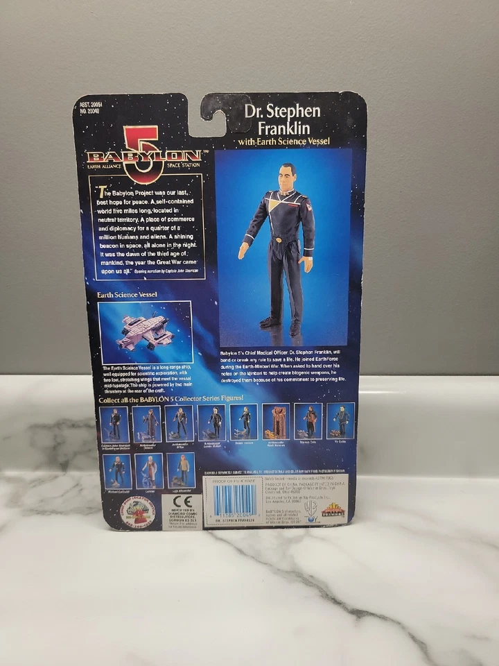 斯蒂芬·富兰克林博士独家首映人偶巴比伦 5 签名亲笔签名  — 第 3/4 张图片