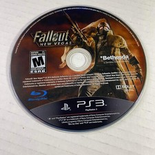 Fallout: New Vegas (Sony PlayStation 3, 2010) Disc Only, Cleaned & Tested!