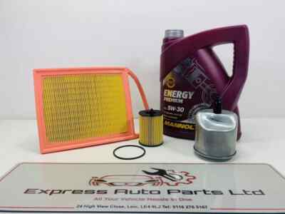 Citroen DS3 1.6 HDI 2009-2015 Service kit with 5w30 Engine Oil QUALITY FILTERS