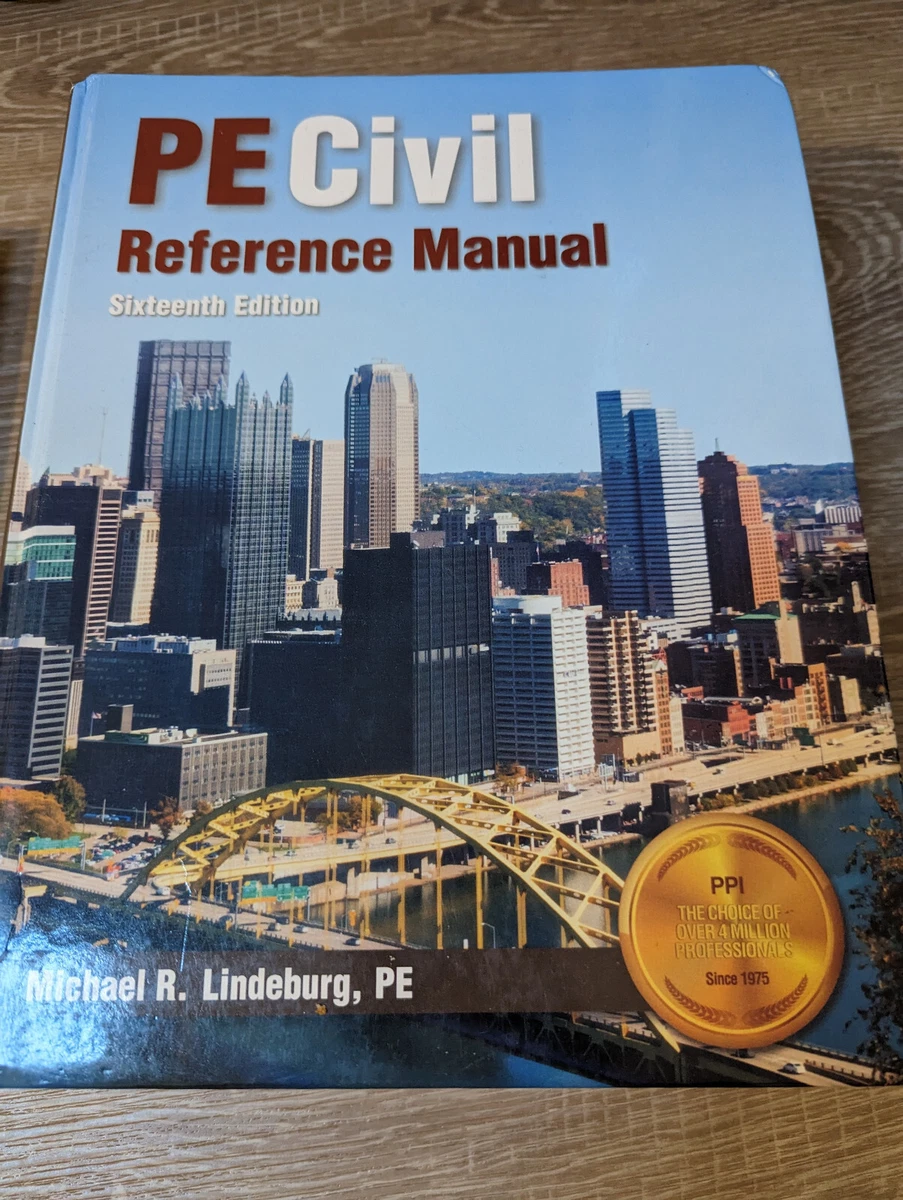 PPI PE Civil Reference manual 16th Edition + Companion