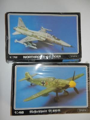 STARFIX - 1/72 SCALE - 2 AIRCRAFT KITS  # 709/02  & 709/04