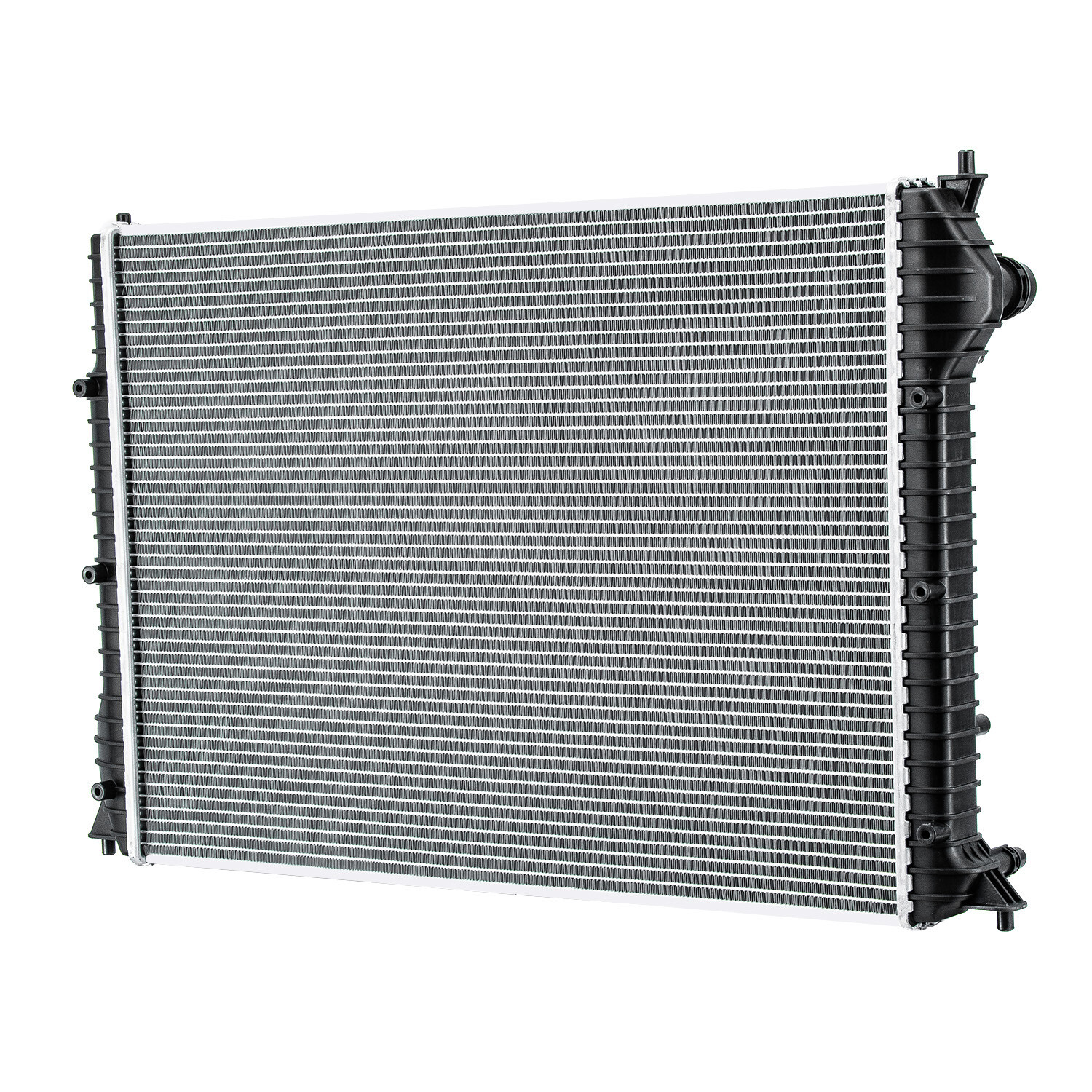 2 Rows Radiator For Bentley Continental Gt Gtc Flying Spur W12 Engine 2004-2011