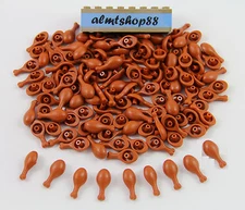 LEGO - Drumsticks Turkey Leg - Food Picnic BBQ Grill Kitchen Castle Bulk Lot