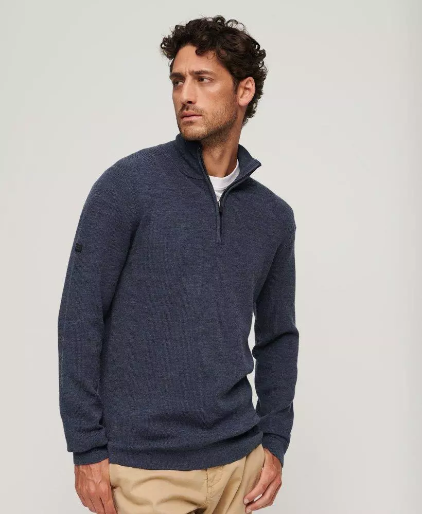 Next half top zip jumper