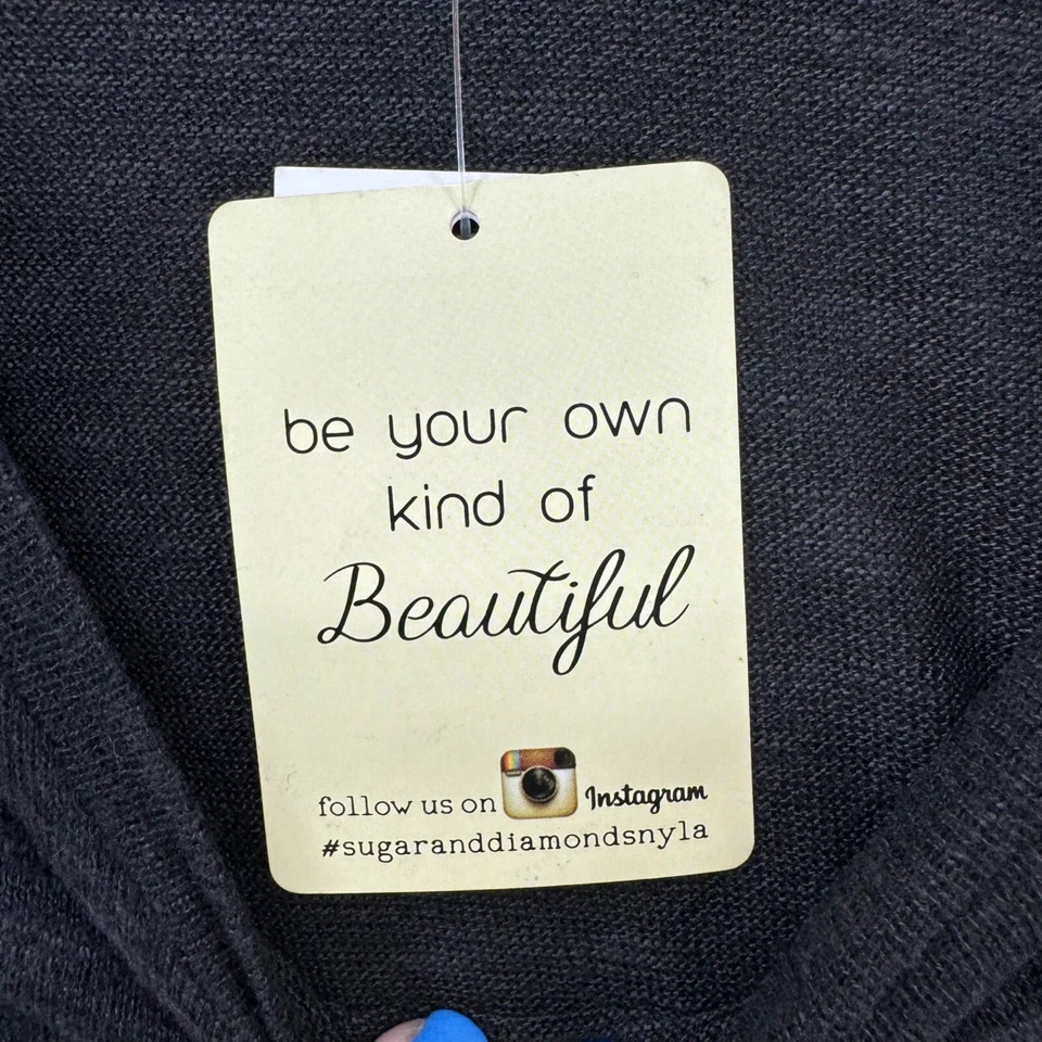 Suéter Belle Du Jour Essential Feminino Preto Manga Longa Pulôver Tamanho M - Imagem 3 de 4