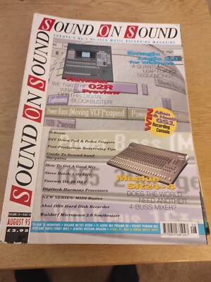Sound On Sound August 1995, Yamaha 02R, Emagic Logic 2.0  - B877