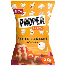 Propercorn Salted Caramel Popcorn | 24x28g | Free Delivery