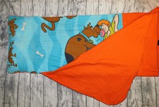 VTG HTF 70's SCOOBY DOO SHAGGY SLEEPING BAG HANA BARBARA PILLOW BLANKET ROLL UP