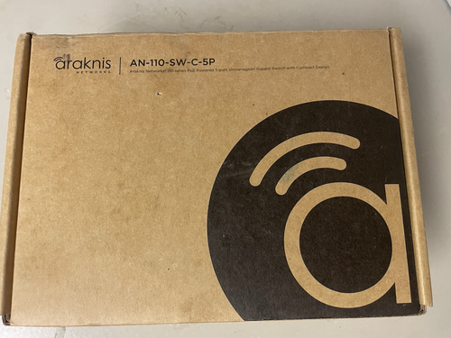 New Araknis AN-110-SW-C-5P, 5 Port Network Switch - Open Box - Picture 8 of 8
