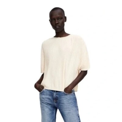 zara flowy top