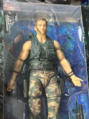 NECA Predator Jungle Patrol Dutch Action Figure Arnold