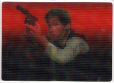 2016 Topps Star Wars Evolution Lenticular Morph 3-D Han Solo #4