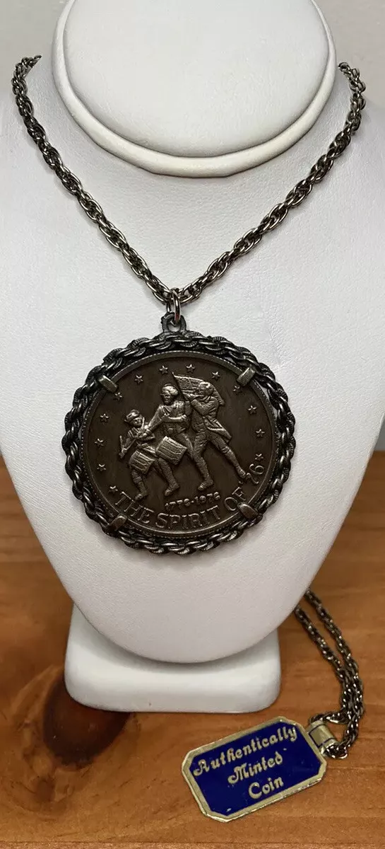 Spirit of 76 coin necklace online