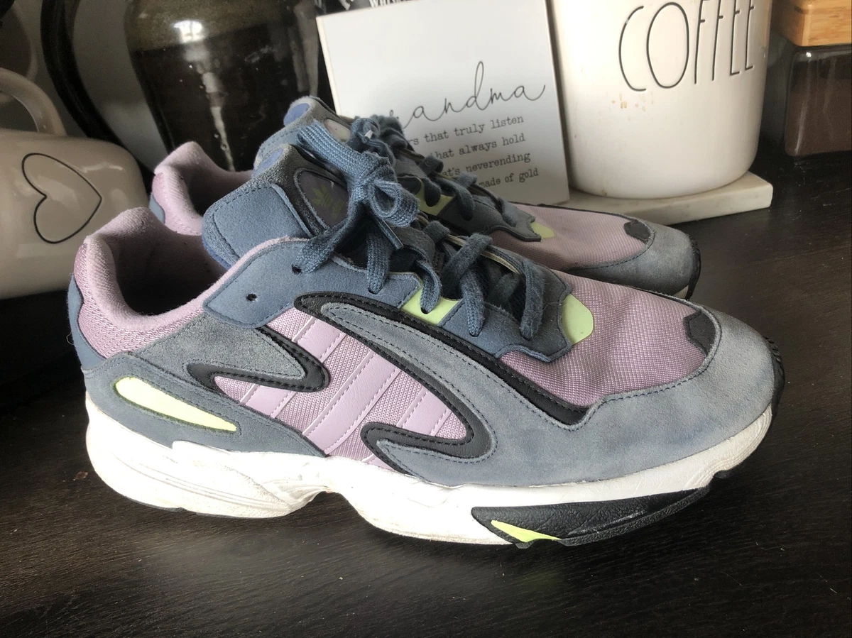 adidas Yung 96 mens Navy, Blue & Purple Athletic Sneakers. Size 8 Adidas Yung-96 Torsion Navy Sneakers Men 7 | Mercari main image 2
